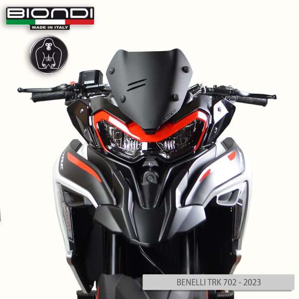 Cupolino Benelli TRK 702 TRK 702 X 2023 Biondi Sport Nero Satinato