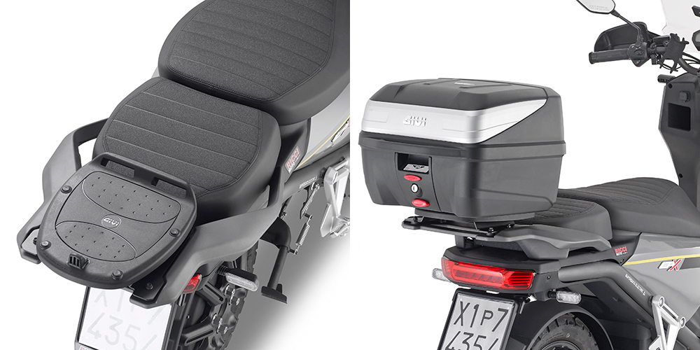 KIT SUPPORTO + PORTA TELEPASS BMW C EVOLUTION 2015 > 2020 GIVI