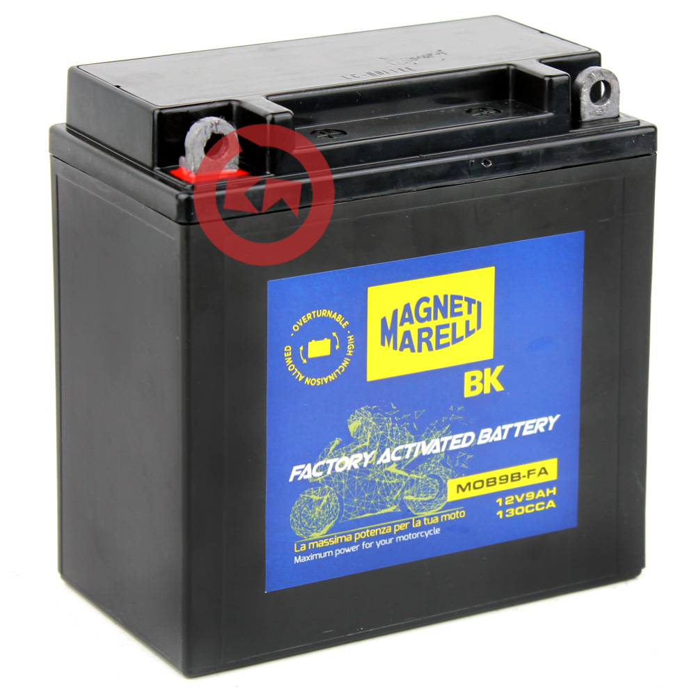 Batteria MAGNETI MARELLI YB12A-B 12V 12AH Sigillata Pronta all'uso HONDA  Transalp 600