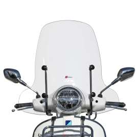 Parabrezza e cupolini: PARABREZZA FACO CON ATTACCHI PIAGGIO BEVERLY RST  SPORT TOURING 125 300 350 4T 4V