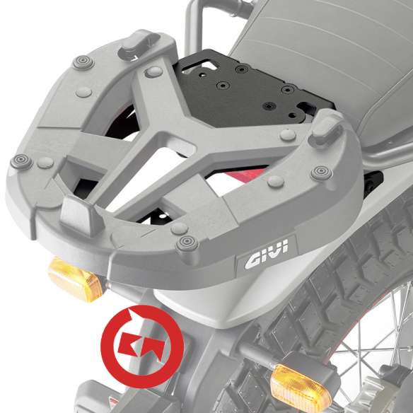 GIVI SR9055 ATTACCO KIT STAFFE PER BAULETTO ROYAL ENFIELD SCRAM 411 2022