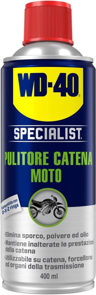 WD-40 Specialist Moto Pulitore Freni Moto detergente Spray 500 ml